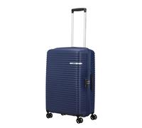 American Tourister Liftoff Trolley, azul medianoche, medium, Carro rígido 360° ruedas dobles