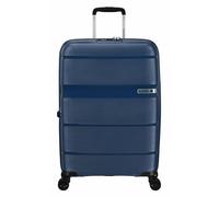 American Tourister Linex - Spinner S, Equipaje de mano, 55 cm, 34 L, Azul (Deep Navy)
