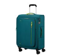 ¿Te vas de aventura una semana? El American Tourister Cloudrider M es tu compañero perfecto, hecho de poliéster resistente con un acabado suave que es tan duro como elegante. Deslízate sin esfuerzo po