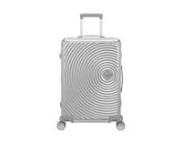 American Tourister Maleta mediana fabricada en aluminio. Cuenta con asa superior y lateral, cierre de combinación TSA, 4 ruedas pivotantes amortiguadas para reducir el ruido y las vibraciones. D, 1776