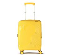 American Tourister Mickey Magic 4 ruedas Carro de la cabina 55 cm con pliegue de expansión amarillo