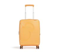 American Tourister Mickey Magic - Maleta de Mano 55 x 40 x 20/23 cm - Carro rígido para Cabina Ryanair, EasyJet y la mayoría de Las aerolíneas, 37/44 L, Naranja (Mickey Peachy Orange)