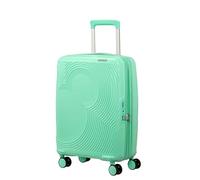 American Tourister Mickey Magic - Maleta de Mano 55 x 40 x 20/23 cm - Carro rígido para Cabina Ryanair, EasyJet y la mayoría de Las aerolíneas, 37/44 L, Verde (Mickey Jelly Mint)