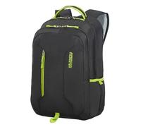 American Tourister Mochila Urban Groove UG4, 47 cm, 27 L, negro/verde lima