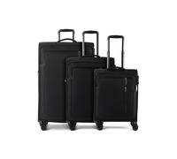 American Tourister Trolley Nitestream 3 PC Set A Black/Grey Negro 77cm