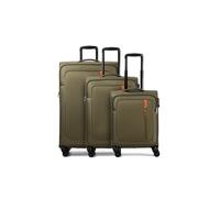 American Tourister Nitestream 4 ruedas Juego de maletas 3 piezas Con asa expansible verde oliva