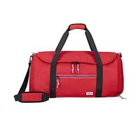 American Tourister opbeat - Bolsa de viaje, 55 cm, 44 L, rojo (rojo)