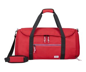 American Tourister opbeat - Bolsa de viaje, 55 cm, 44 L, rojo (rojo)