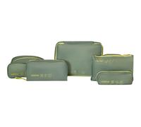 American Tourister Packing Organisers Set de 5 Packing Organisers Olive/Lime