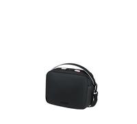 American Tourister Puffypop - Bolso, 20 cm - Con compartimento AirPods, Correa de hombro extraíble - Negro