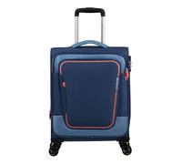American Tourister Pulsonic - Spinner S, Luggage Manual expandible, 55 cm, 40.5/43.5 L, Azul (Combate Navy)