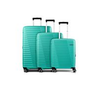 American Tourister Roadrush 4 ruedas Juego de maletas 3 piezas Con asa expansible verde