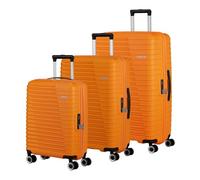 American Tourister Roadrush Trolley Set A Bright Orange Naranja 77cm