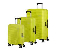 American Tourister Roadrush Trolley Set A Lime Green Amarillo neón 77cm