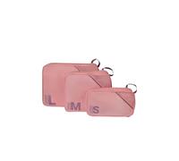 American Tourister Set de Cubos de Embalaje de 3 Piezas - Organizador de Maleta para Vacaciones, Organizador de Equipaje para Maleta, Equipaje de Mano y Mochila, Morado/Rosa