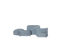 American Tourister Set de Cubos de Embalaje de 5 Piezas - Organizador de Viaje y de Maleta para Ropa, Zapatos y Accesorios, Organizador de Equipaje para Maleta y Equipaje de Mano, Azul Piedra/Azul