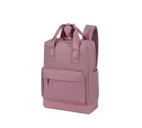 American Tourister Soulpack - Mochila business 15", equipaje de cabina Ryanair 39x30x20 cm, mochila de cabina, mochila para portátil para mujer, para negocios, viajes y trabajo, 17 L, Rosa Lila