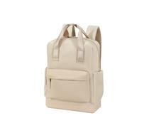 American Tourister Soulpack - Mochila business 15", equipaje de cabina Ryanair 39x30x20 cm, mochila de cabina, mochila para portátil para mujer, para negocios, viajes y trabajo, 17 L, Beige