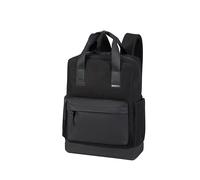 American Tourister Soulpack - Mochila business 15", equipaje de cabina Ryanair 39x30x20 cm, mochila de cabina, mochila para portátil para mujer, para negocios, viajes y trabajo, 17 L, Negro
