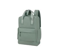 American Tourister Soulpack - Mochila business 15", equipaje de cabina Ryanair 39x30x20 cm, mochila para portátil para mujer, para negocios, viajes y trabajo, 17 L, Verde (Iceberg Green)