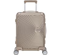 American Tourister Maleta de cabina fabricada en aluminio. Cuenta con asa superior y lateral, cierre de combinación TSA, 4 ruedas pivotantes amortiguadas para reducir el ruido y las vibraciones., 1133