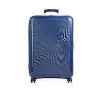 American Tourister Soundbox - Spinner L Expandible Maleta, 77 cm, 97/110 L, Azul (Midnight Navy)