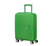 American Tourister Soundbox - Maleta de Cabina 55 x 40 x 20/23 cm - Trolley Rígido para EasyJet y la Mayoría de Aerolíneas, Expandible, 35.5/41L, (Grass Green)