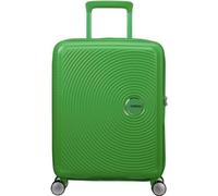 American Tourister Soundbox - Maleta de Cabina 55 x 40 x 20/23 cm - Trolley Rígido para EasyJet y la Mayoría de Aerolíneas, Expandible, 35.5/41L, (Grass Green)