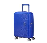 American Tourister Soundbox - Maleta de Cabina 55 x 40 x 20/23 cm - Trolley Rígido para EasyJet y la Mayoría de Aerolíneas, Expandible, 35.5/41L, (Cobalt Blue)