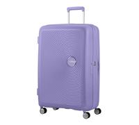 American Tourister Soundbox - Maleta Grande Rígida, 77 cm - Trolley con 4 Ruedas, Cerradura TSA, Expandible y Ligero, 97/110L, Morado (Lavender)