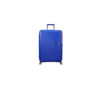 American Tourister Soundbox - Maleta Grande Rígida, 77 cm - Trolley con 4 Ruedas, Cerradura TSA, Expandible y Ligera, 97/110L, (Cobalt Blue)