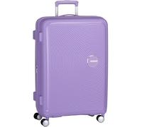 American Tourister Soundbox - Maleta Grande Rígida, 77 cm - Trolley con 4 Ruedas, Cerradura TSA, Expandible y Ligero, 97/110L, Morado (Lavender)