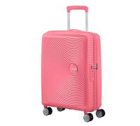 American Tourister Soundbox Maleta Trolley de Cabina, 55 cm | Coral Soleado, maleta rígida ampliable, 55H x 40W x 20D cm, 35.5/41 L, 2.60 kg, con candado TSA