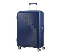 American Tourister Soundbox - Spinner L Expandible Maleta, 77 cm, 97/110 L, Azul (Midnight Navy)