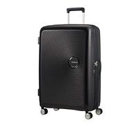 American Tourister Soundbox - Spinner L Expandible Maleta, 77 cm, 97/110 L, Negro (Bass Black)