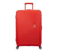 American Tourister Soundbox Spinner 77/28 TSA EXP Trolley Neon Orange Naranja neón