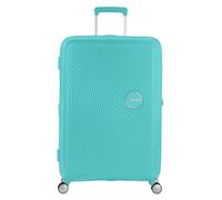 American Tourister Soundbox - Spinner L Expandible Maleta, 77 cm, 97/110 L, Azul (Poolside Blue)