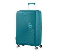 American Tourister Soundbox - Spinner L Expandible Maleta, 77 cm, 97/110 L, Verde (Jade Green)