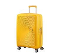 American Tourister Soundbox - Spinner M Expandible Maleta, 67 cm, 71.5/81 L, Amarillo (Golden Yellow)