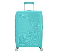 American Tourister Soundbox - Spinner M Expandible Maleta, 67 cm, 71.5/81 L, Azul (Poolside Blue)
