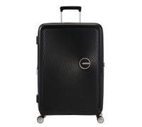 American Tourister Soundbox - Spinner M Expandible Maleta, 67 cm, 71.5/81 L, Negro (Bass Black)
