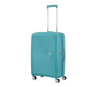 American Tourister Soundbox - Spinner M Expandible Maleta, 67 cm, 71.5/81 L, Turquesa (Turquoise Tonic)