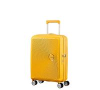 American Tourister Soundbox - Spinner S Expandible Maleta de Cabina, 55 cm, 35.5/41 L, Amarillo (Golden Yellow)