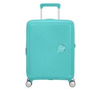 American Tourister Soundbox - Spinner S Expandible Maleta de Cabina, 55 cm, 35.5/41 L, Azul (Poolside Blue)