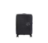 American Tourister Soundbox - Spinner S Expandible Maleta de Cabina, 55 cm, 35.5/41 L, Negro (Bass Black)
