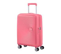 American Tourister Soundbox - Spinner S Expandible Maleta de Cabina, 55 cm, 35.5/41 L, Rosa (Sun Kissed Coral)