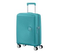 American Tourister Soundbox - Spinner S Expandible Maleta de Cabina, 55 cm, 35.5/41 L, Turquesa (Turquoise Tonic)