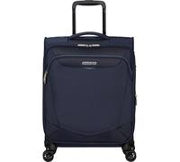 American Tourister Spinner 4 Ruedas S Super Light Cabin Size 43 L 1,9 kg ME7004, Navy, Trolley Spinner 4 Ruedas Cabin Size