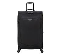American Tourister - Maleta de viaje suave, tamaño L, ampliable, 4 ruedas giratorias y cierre integrado con combinación de 3 dígitos con función TSA, gran compartimento principal, correas elásticas