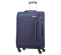 American Tourister Spinner de Calor de Vacaciones, Maleta de 3.2 kilogramos, 67 cm, 66 litros, Marina